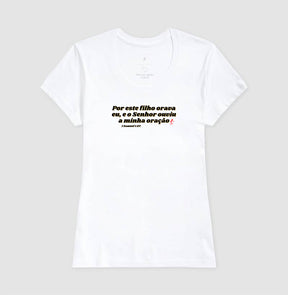 Camiseta Cristã Feminina – “Orava Eu” com Estilo e Fé em Cada Detalhe | Semeador Store