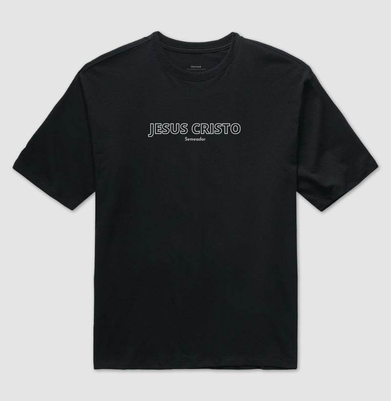 Camiseta Oversized Jesus Cristo