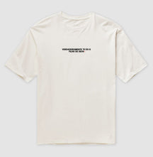 Camiseta Gospel Oversized "Tú és o Filho de Deus" – Fé com Estilo Cristão Streetwear | Semeador Store