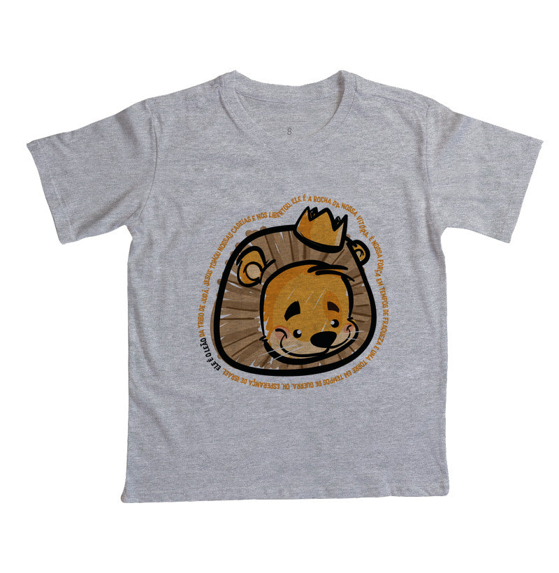 Camiseta Infantil Leão