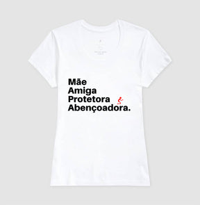 Camiseta Cristã Feminina – “Abençoadora” com Estilo e Fé em Cada Detalhe | Semeador Store
