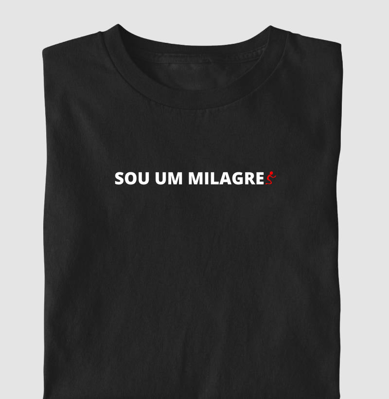 Camiseta Infantil Sou um milagre