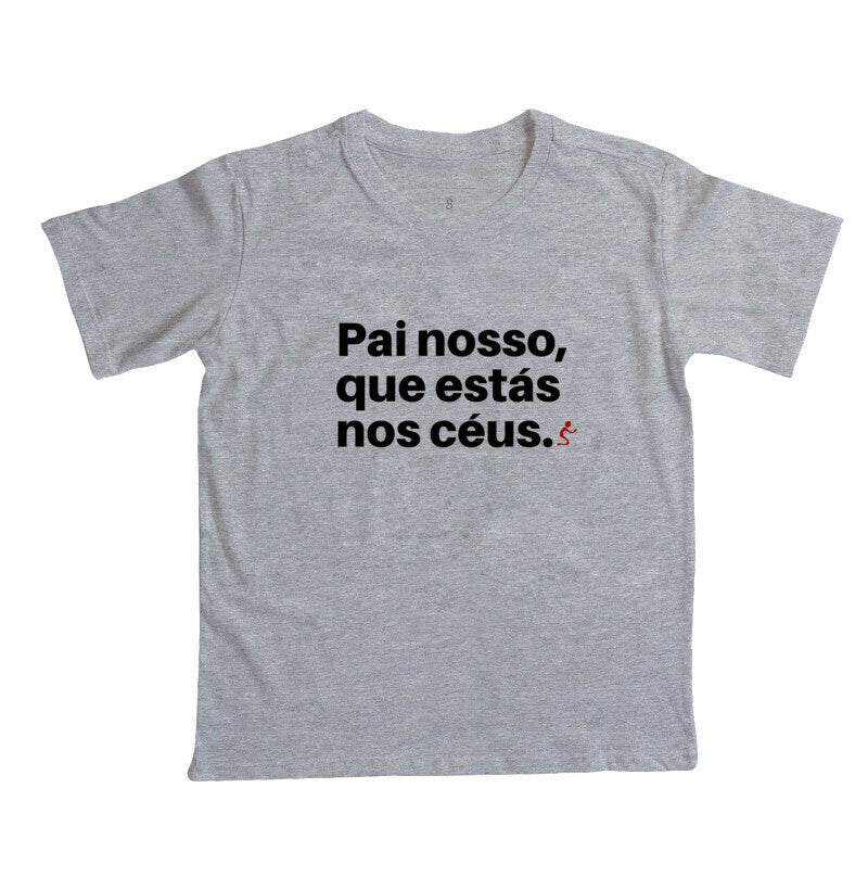 Camiseta Infantil Pai nosso