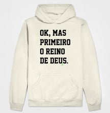 Moletom Hoodie Reino – Estilo Cristão Urbano com Fé e Conforto | Semeador Store
