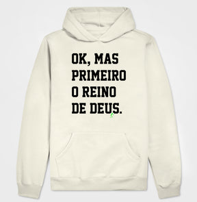 Moletom Hoodie Reino – Estilo Cristão Urbano com Fé e Conforto | Semeador Store