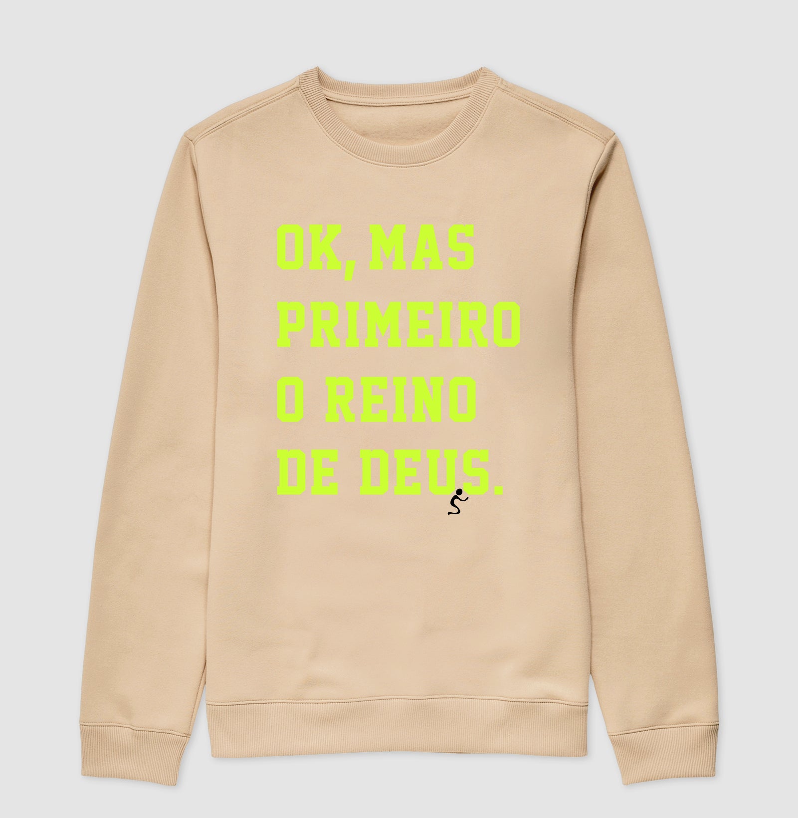 Moletom Suéter Reino – Roupa Cristã com Estilo e Fé | Semeador Store