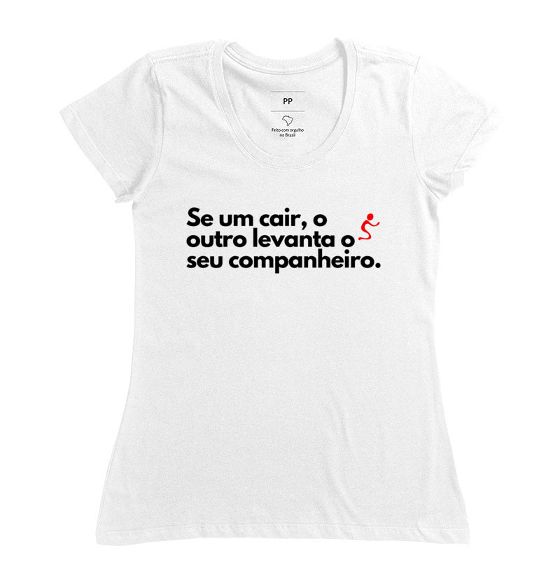 Camiseta Feminina é melhor serem dois