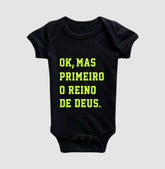 Body Infantil Cristão Reino – Fé com Conforto para os Primeiros Meses | Semeador Store