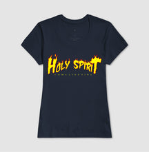 Camiseta Cristã Feminina – “Holy Spirit” com Estilo e Fé em Cada Detalhe | Semeador Store