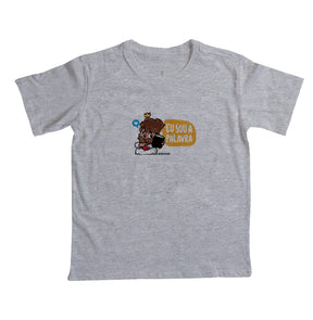 Camiseta Infantil Eu sou a palavra