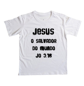Camiseta Infantil Salvador do Mundo