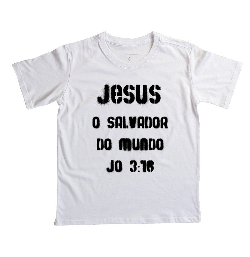 Camiseta Infantil Salvador do Mundo