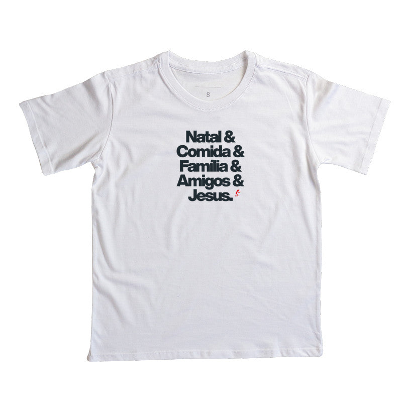 Camiseta Infantil Natalina