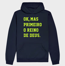 Moletom Hoodie Reino – Estilo Cristão Urbano com Fé e Conforto | Semeador Store