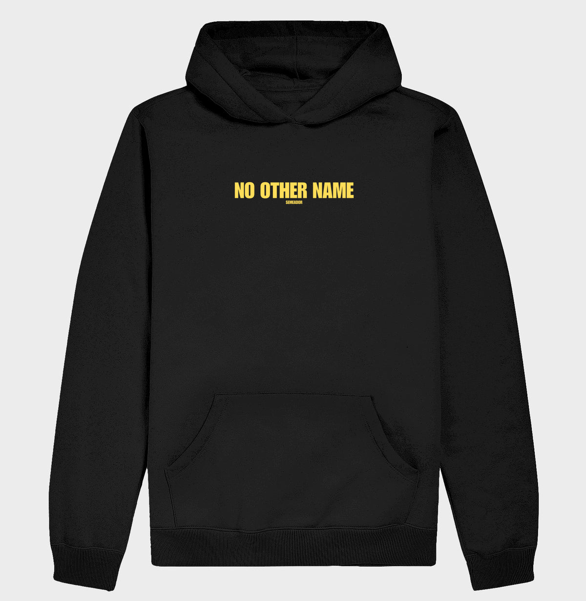 Moletom Hoodie No Other Name – Estilo Cristão Urbano com Fé e Conforto | Semeador Store