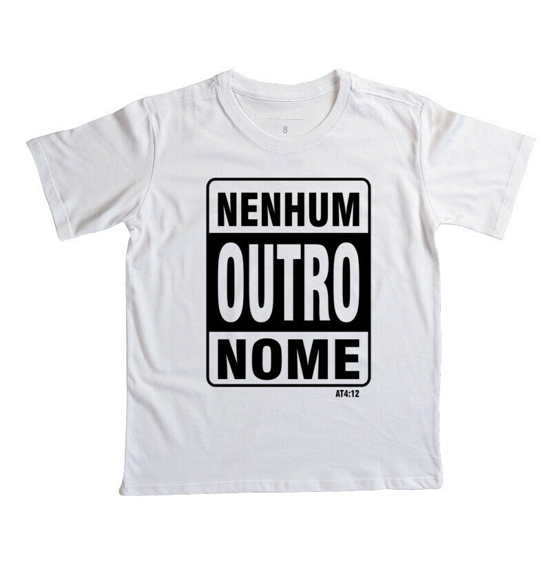 Camiseta infantil Nome