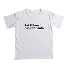 camiseta Infantil Pai, Filho e Espírito Santo