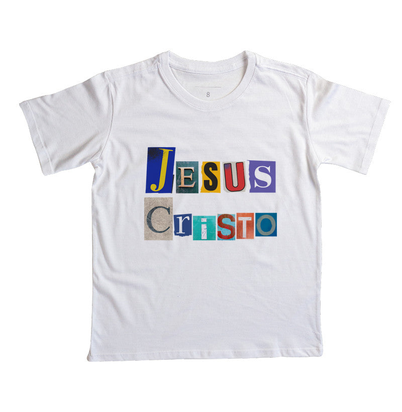 Camiseta Infantil Jesus Cristo