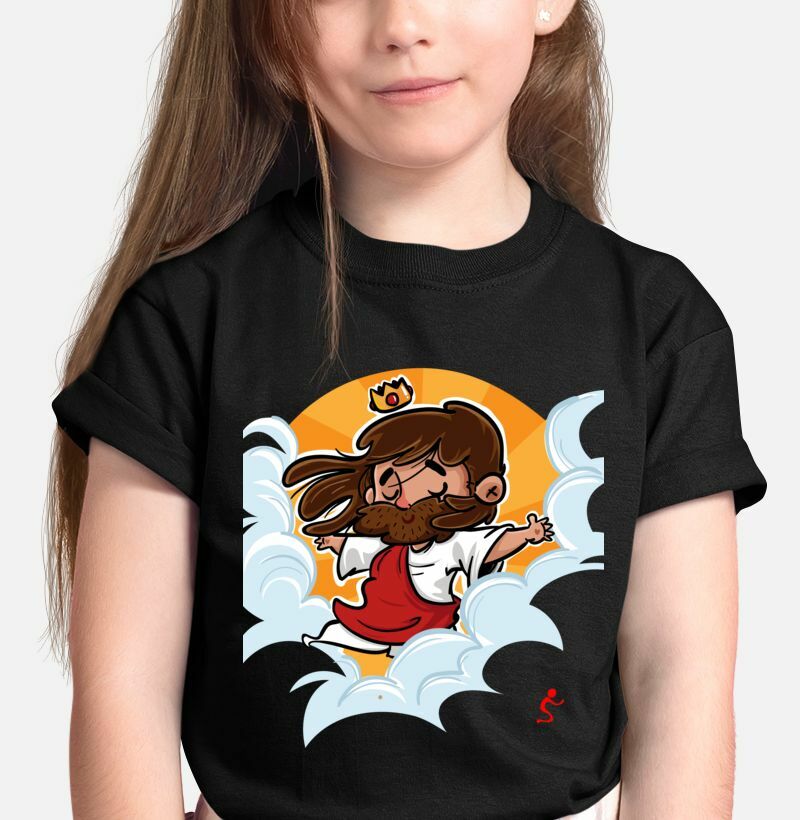 Camiseta Infantil Jesus Vive