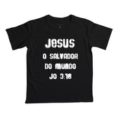 Camiseta Infantil Salvador do Mundo