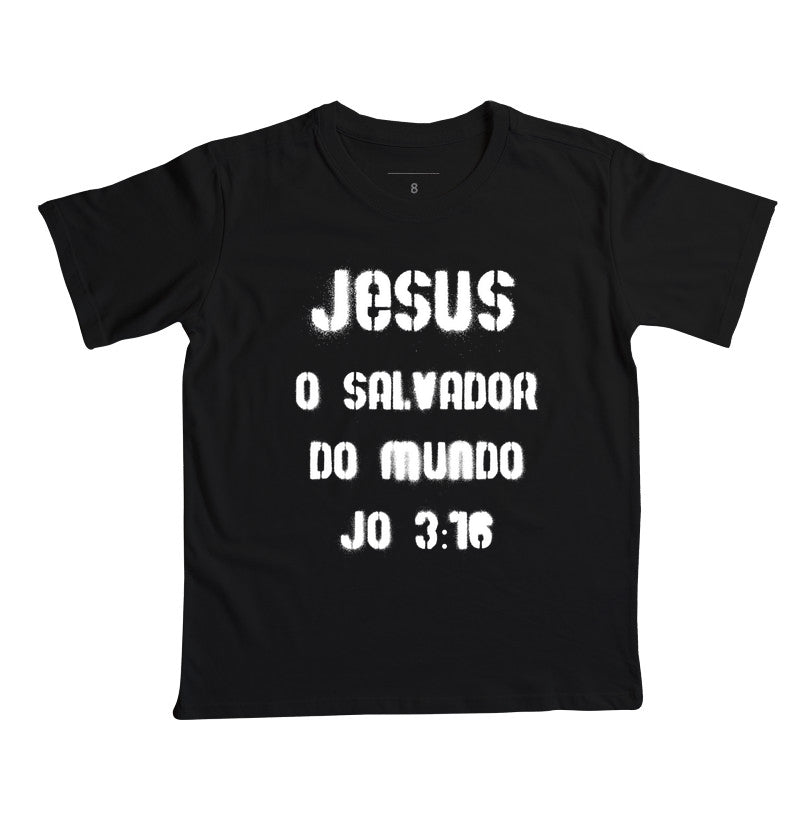 Camiseta Infantil Salvador do Mundo