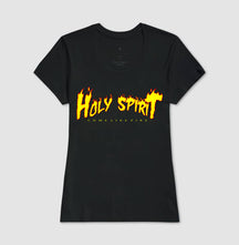 Camiseta Cristã Feminina – “Holy Spirit” com Estilo e Fé em Cada Detalhe | Semeador Store