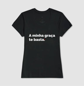 Camiseta Cristã Feminina  Graça - com Estilo e Fé em Cada Detalhe | Semeador Store