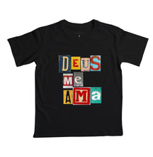 Camiseta Infantil Deus me ama