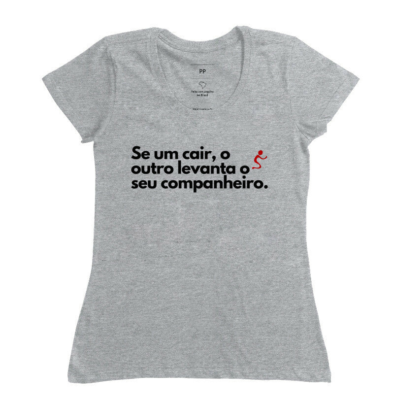 Camiseta Feminina é melhor serem dois