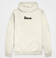 Moletom Hoodie Deus – Estilo Cristão Urbano com Fé e Conforto | Semeador Store