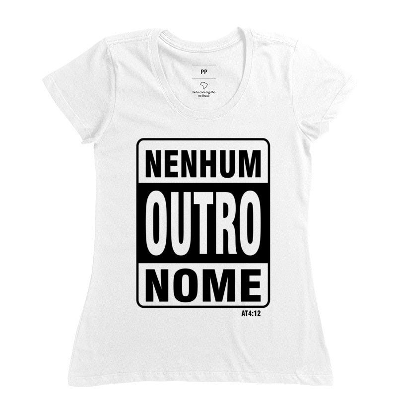 Camiseta Clássica Nome