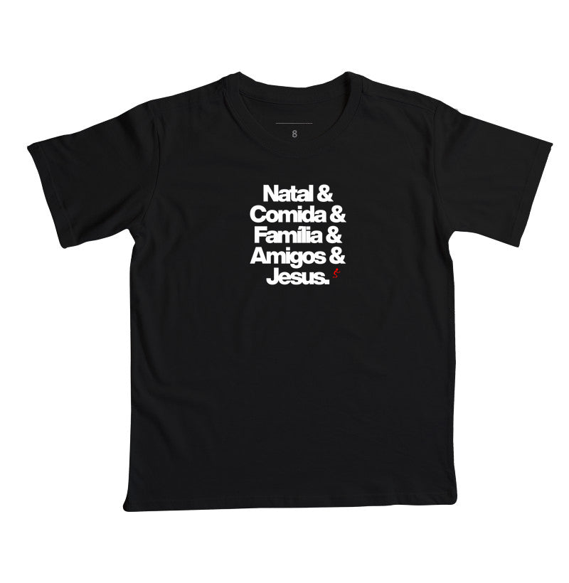 Camiseta Infantil Natalina