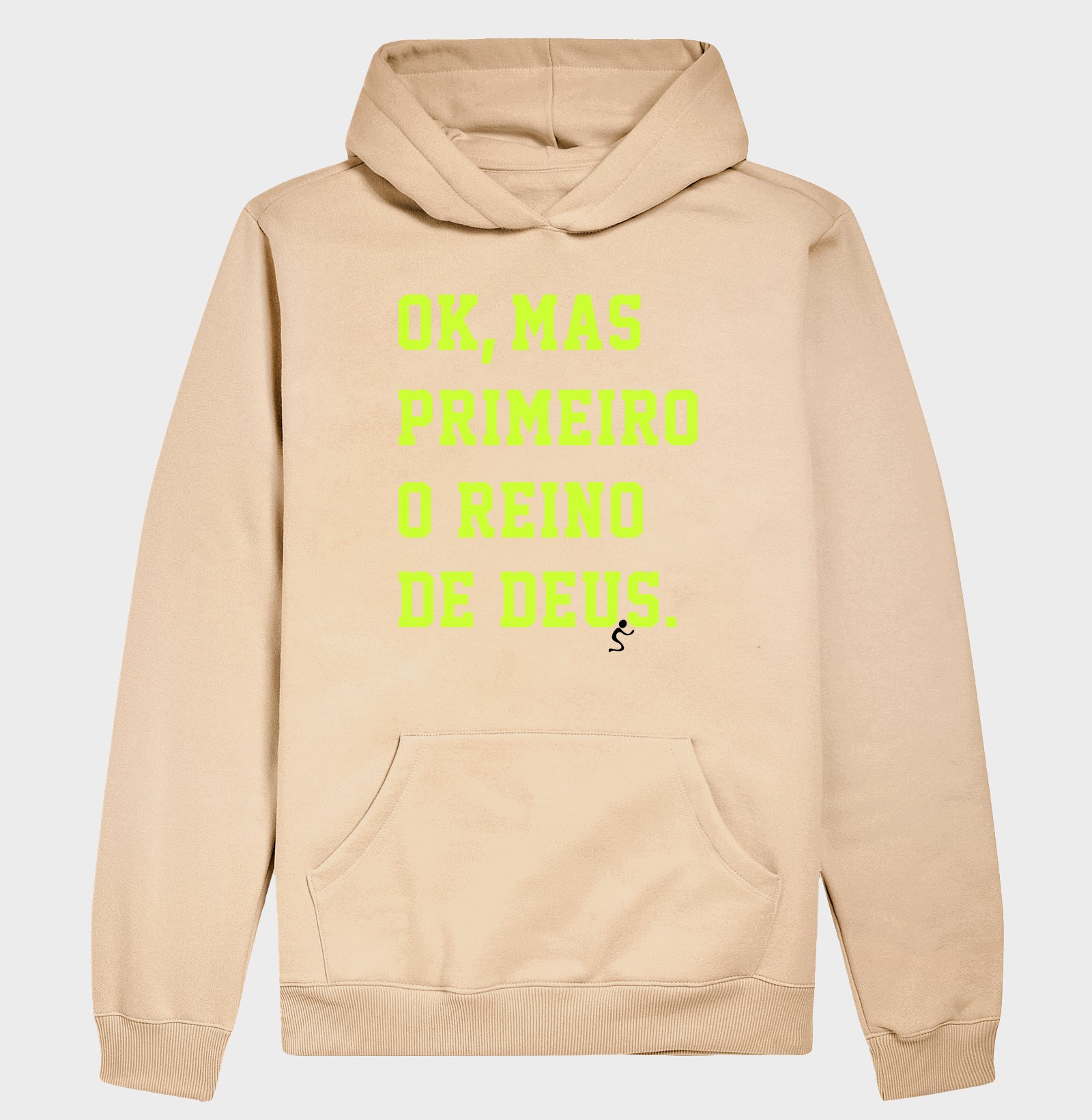 Moletom Hoodie Reino – Estilo Cristão Urbano com Fé e Conforto | Semeador Store