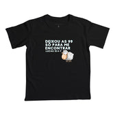 Camiseta infantil as 99 ovelhas