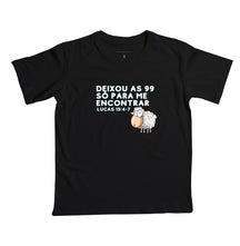 Camiseta infantil as 99 ovelhas