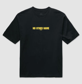 Camiseta Gospel Oversized "No Other Name" – Fé com Estilo Cristão Streetwear | Semeador Store