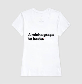 Camiseta Cristã Feminina  Graça - com Estilo e Fé em Cada Detalhe | Semeador Store