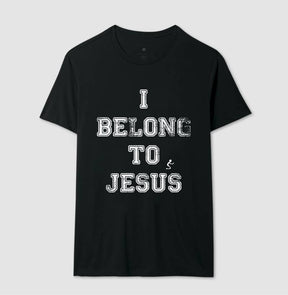 Camiseta Masculina I Belong to Jesus – Moda Cristã com Estilo e Propósito | Semeador Store