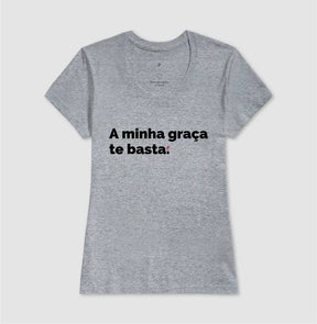 Camiseta Cristã Feminina  Graça - com Estilo e Fé em Cada Detalhe | Semeador Store