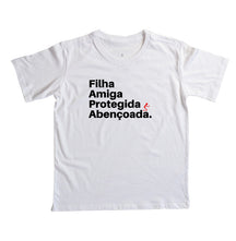 Camiseta Infantil Abençoada