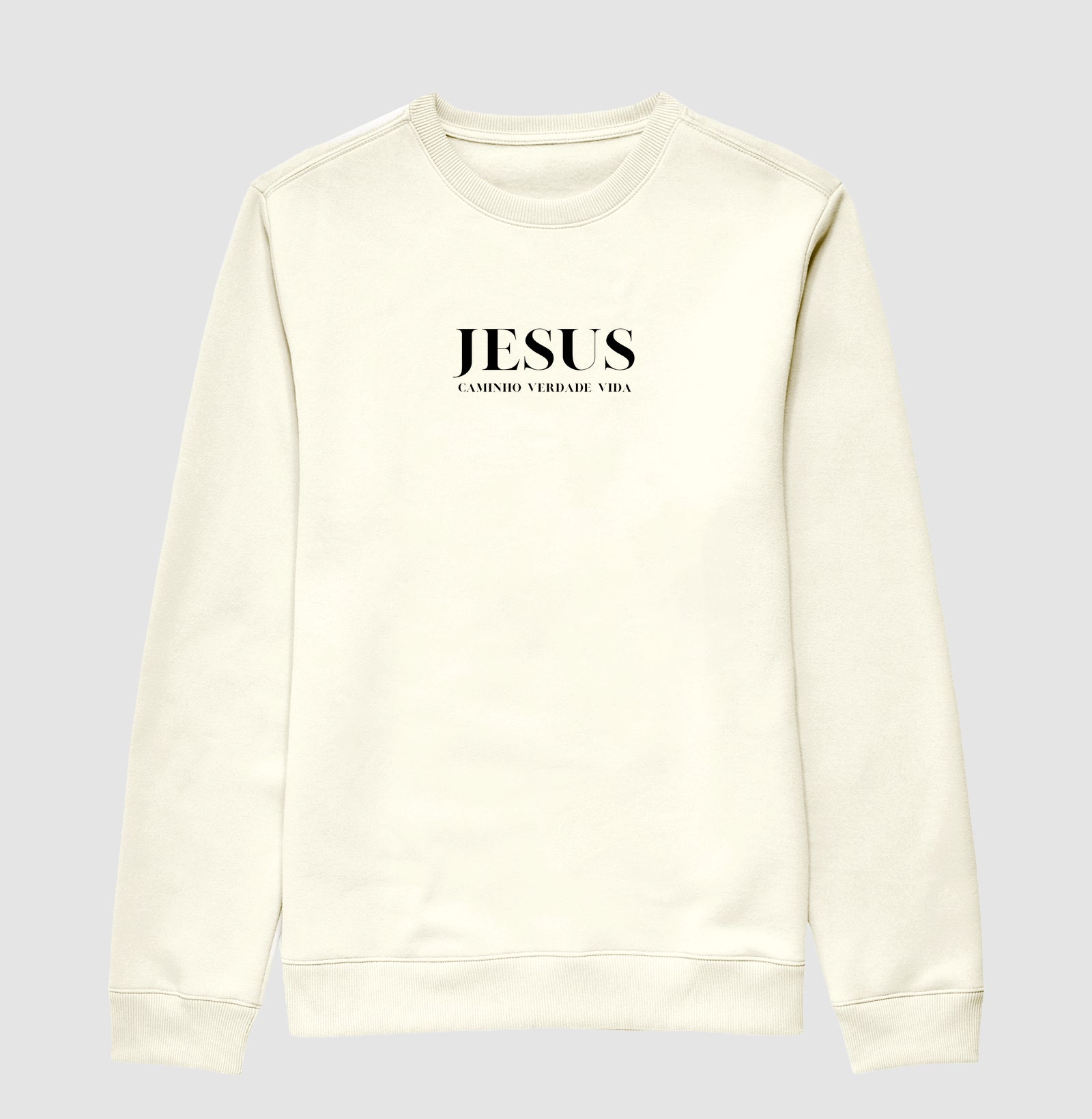 Moletom Suéter Caminho Verdade e Vida – Roupa Cristã com Estilo e Fé | Semeador Store
